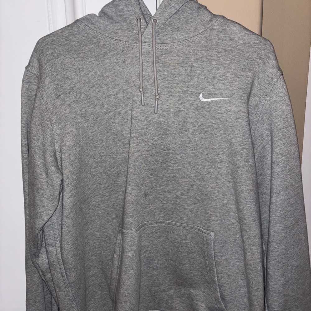 Nike Heather Gray Pullover Hoodie